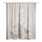 Botanicals White Green Tan 71" x 74" Shower Curtain